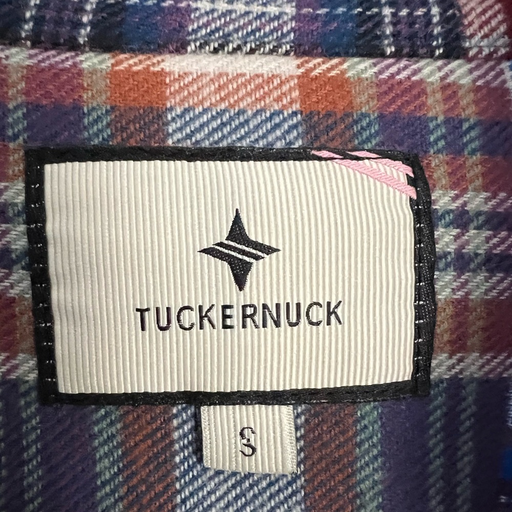 Tuckernucl Patchwork Plaid Cropped Flannel Shirt … - image 5